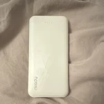 White Power Bank A5-TP121 3 Ports Micro-usb Usb-c. Fixed Price $14.00.