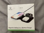 Van Sicklen Magnetic Folding 3-IN-1 Wireless Charger For Apple, ZTWC044 Black. Fixed Price $32.03.