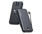 Portable Charger, 22.5W Type Fast Charging Power 12000MAH, Black. Fixed Price $17.99.