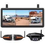 Auto-vox WF4 Wireless Rv Camera System For Driving &reversing 7.2" 1080P Monitor. Fixed Price $279.99.
