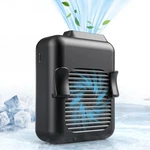 Portable Waist Belt Fan Rechargeable, 23H Use Time, 5100RPM Strong Airflow With. Fixed Price $32.96.
