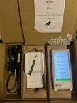 Clover Flex 3 Handheld Pos SYSTEM/C405 + Wireless Cradle K405 Charger Adapter. Fixed Price $119.00.