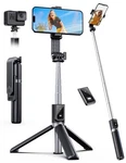 Anxre Selfie Stick Tripod With Remote, Extendable 360 Rotatable. Fixed Price $37.07.