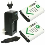 Wasabi Power Battery (2-PACK) And Charger For Sony NP-BX1, NP-BX1/M8. Fixed Price $24.99.