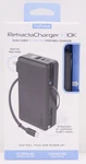 Mycharge Retractacharger 10000MAH Portable W/ Retractable Usb-c Cable. Fixed Price $43.49.