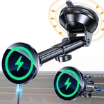 Coolpow For Magsafe Car Mount Charger Ultra Magnetic Phone Black. Fixed Price $27.08.