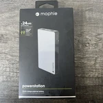Mophie Gray Powerstation 24 Hour Quick Charger External Battery 6000 Mah Nib. Fixed Price $23.50.