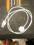 Apple MU9G2AM/A Watch Magnetic Charger To Usb Cable - White (1 M). Fixed Price $10.99.