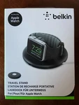 Belkin Travel Stand Passive Dock For Apple Watch Series 1 To 5 - Black New. Fixed Price $9.50.