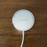 Puregear 15W Fast Magnetic Wireless Charger - Silver/white Tested/works. Fixed Price $10.39.