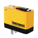 Transformers TF-S01 40W Gan Usb-c Fast Charger With Retractable 32 Bumblebee. Fixed Price $19.50.