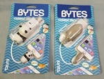 Lot Of 2 Tzumi Bytes Packs Wall Charger Cable Protection Pand Shark. Fixed Price $8.95.
