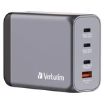 Verbatim 32204 200 4-PORT Gan Wall Charger Black/gray New. Fixed Price $82.37.