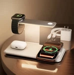 Gusgu C2N Wireless Charging Station For Apple Iphone, Watch, Airpods. Fixed Price $44.99.