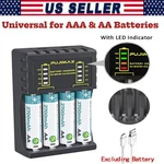 Intelligent Battery Charger 4SLOT For Aa&aaa Ni-cd/mh Rechargeable Batteries. Fixed Price $191.89.