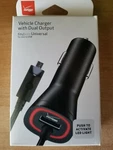 Verizon Oem Micro Usb Car Charger With Dual Output & Led Light - 3.4 Amps. Fixed Price $7.00.