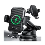 Chgeek Wireless Car Charger With Phone Holder Mount, 15W Fast Charging Auto C.... Fixed Price $45.09.