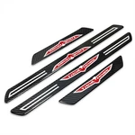 Jeep Trailhawk Black Carbon Fiber Universal Door Sill Protector Kick Plates. Fixed Price $55.99.