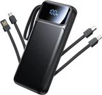 Power Bank Portable Charger, 10000 Mah, 22.5W Fast Charging, Built Cable. Fixed Price $23.31.