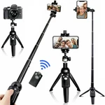 40'' Selfie Stick Tripod Bluetooth Remote Professional Camera Phone Holder Stand. Fixed Price $14.94.
