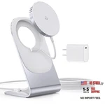 Magnetic Wireless For Iphone 17/16/15/14/13/12 - CHARGER+20W Silver. Fixed Price $37.18.