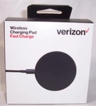 Verizon WC10WGGL Qi Fast Charge Wireless Charging Pad Black, Led Indicator. Fixed Price $12.99.