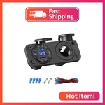 Cigarette Lighter Socket 12V Power Outlet, Qidoe Aluminum 40W Dual QC3.0 Usb Cha. Fixed Price $20.11.