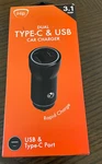 New Ihip Dual Type-c And Usb Cigarette Car Charger WLG-PP11. Fixed Price $8.97.