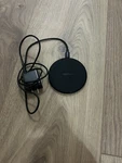 Amazon Basics 15W Qi Wireless Charging Pad, Black, Tested, Works No Adapter. Fixed Price $9.99.