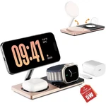 3 1 Charging Station For Apple Devices: Mag-safe Charger Stand Fast Chargi.... Fixed Price $77.00.