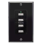 Wall Mount Usba Charging Ports For Rv & Vehicle Use Includes Plate Black. Fixed Price $33.79.