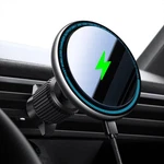 For Magsafe Car Mount Charger, 15W Fast Charging Led Magnetic Wireless Ch.... Fixed Price $23.38.