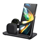 3IN1 Wireless Charger Dock Charging Station For Samsung Galaxy Watch Phone Buds. Fixed Price $18.97.