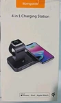 Mangotek 4-IN-1 Charging Station For Iphone Apple Watch Airpods Ipod. Fixed Price $24.99.