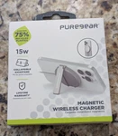 Puregear 15W Magnetic Wireless Charging Pad With Kickstand Silver 64712PG. Fixed Price $20.95.