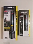 Coast XP46R 8000 Lumens Iq Rechargeable Flashlight Powerbank + Free XP11R. Fixed Price $74.88.