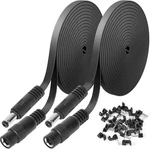 Uogw Pack Dc Power Extension Cable 10FT 2.1MM 5.5MM Compatible With Black. Fixed Price $14.76.