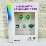 Set 6 Vivitar Mechanical Keyboard Alien Ufo Space Novelty Keycap Gamer Gift. Fixed Price $8.95.