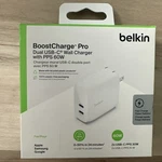 Belkin Dual Usb-c Charger With Pps 60W Model WCB010DQWH Brand New. Fixed Price $19.99.