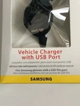 Nos (1) Verizon Wireless Vehicle Charger W/extra Usb (samsung S20-PIN Port). Fixed Price $9.95.