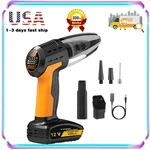 4 1 Cordless Car Vacuum Cleaner &tire Inflator W/ Led Light 5 Inflation Modes. Fixed Price $49.43.