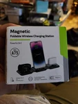 3IN1 Portable Wireless Charger Charging Station For Apple Watch Air Pods Iphone. Fixed Price $24.99.