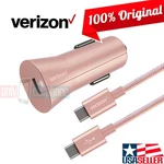 Original Verizon Fast Car Charger Pink Usbc For Galaxy S24/S23/S22/S21/S20/ULTRA. Fixed Price $17.94.