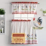 Maison D' Hermine Kitchen Curtains Sets For Windows 100% Cotton Of. Fixed Price $28.55.