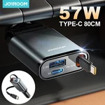 Joyroom 57W Usb-c Car Charger Fast Charging Adapter For Smartphones. Fixed Price $39.85.