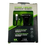 Pugs Gear Car 12V Charger W/ Micro Usb Samsung 4' Cable Black Model 699/186 A232. Fixed Price $6.88.