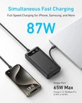 Anker 20K Mah Power Bank 87W Fast Charger Usb-c 3PORT For Iphone,samsung,macbook. Fixed Price $70.00.