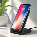 15W Qi Wireless Fast Charger Charging Stand Samsung Galaxy Iphone Dual Coil Dock. Fixed Price $9.55.