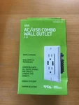 Nib Ora Ac/usb Combo Wall Outlet 4.2A Rapid Charge. Fixed Price $15.00.