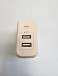 Anker Powerport 24W Usb Wall Charger - White (lot Of 2). Fixed Price $5.00.